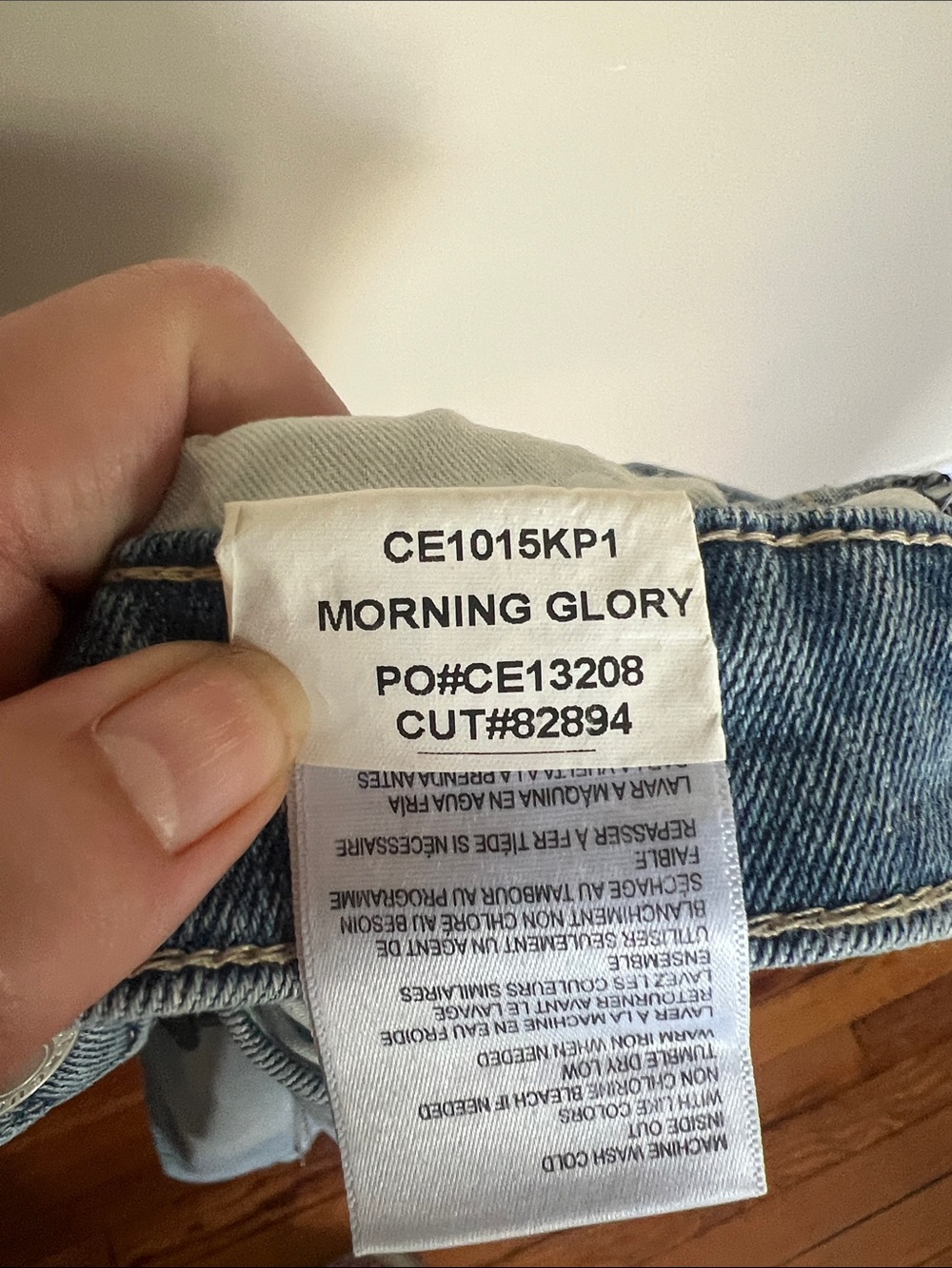 NWT Current/Elliott The Jaunt Taper Baggy High Rise Jeans Morning Glory 26 - Picture 10 of 10